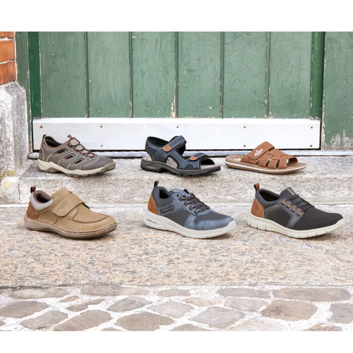 Funktioneller Rieker Outdoor-Schlupfschuh