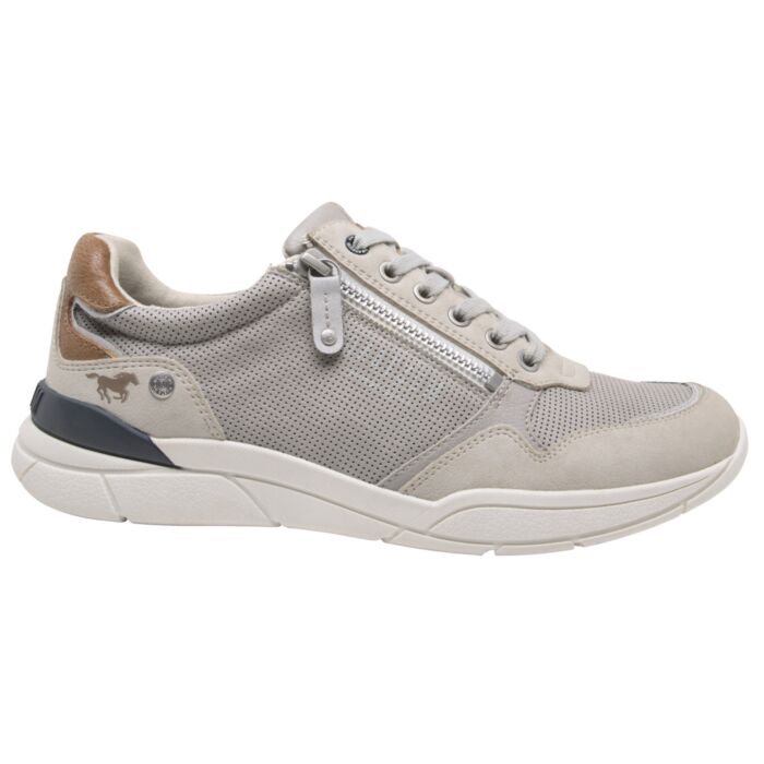 Mustang Sneaker für Herren aus Softmaterial elfenbein