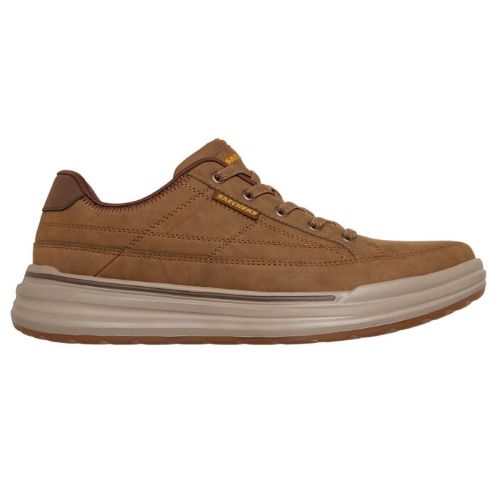 Skechers Slip INS Schnürschuh für Herren braun