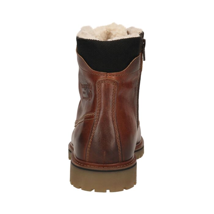 BUGATTI Stiefel für Herren aus pflegeleichtem Glattleder