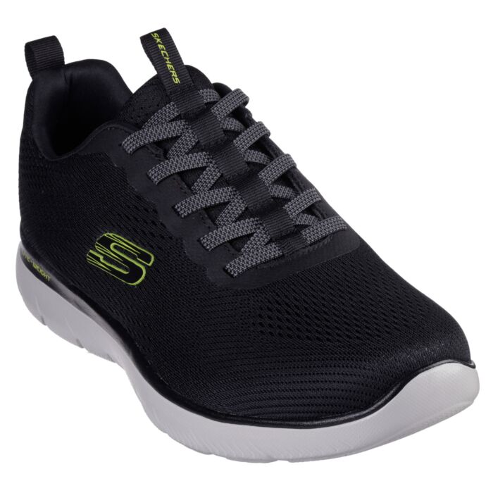 Skechers Schlupfschuh für Herren schwarz-weiss