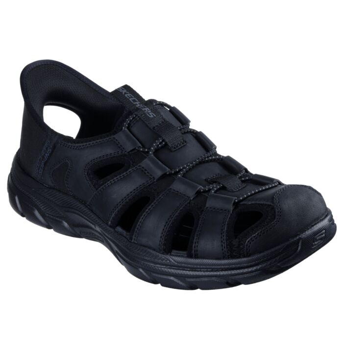 Skechers Slip Ins Sandale für Herren schwarz