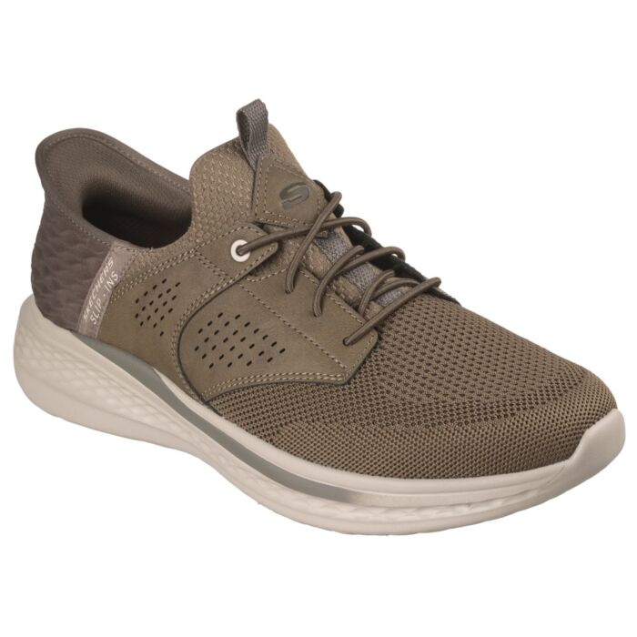 Skechers Slip Ins Schlupfschuh für Herren khaki