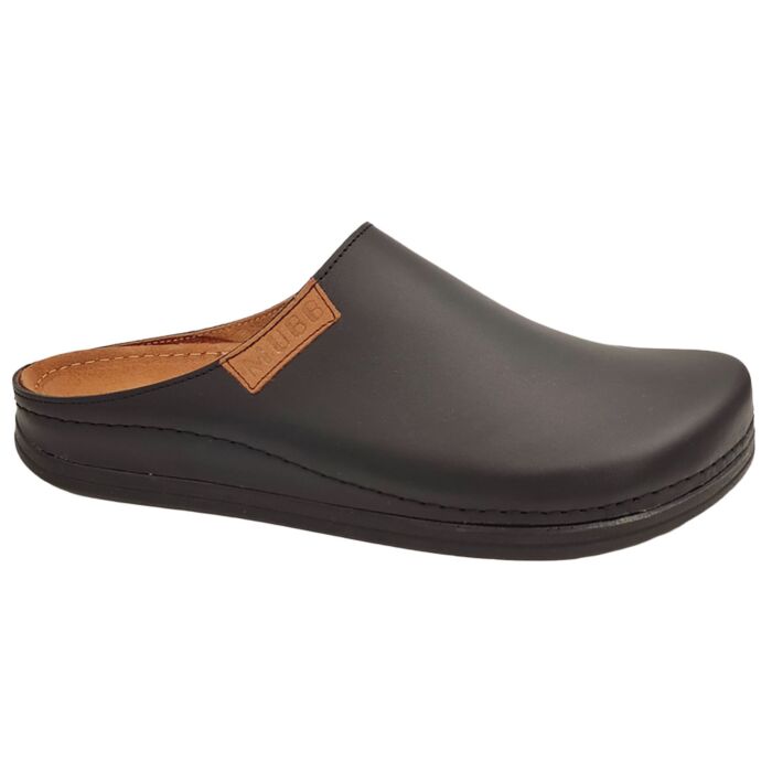 Mubb Herren Pantoffel schwarz