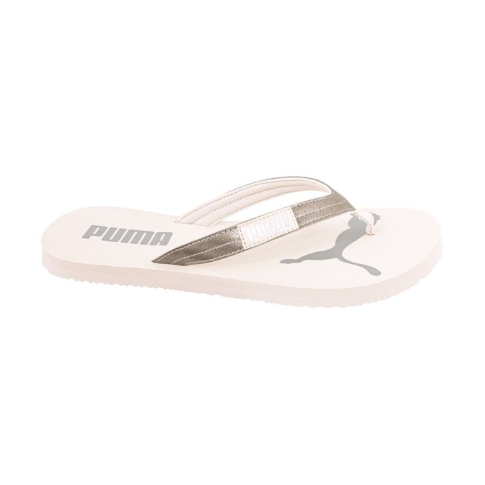 Image of Puma Cozy Beach Flips für Damen und Herren silber, 39 bei Lehner Versand Schweiz