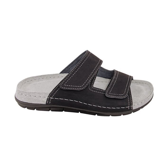 Image of Mule für Damen und Herren aus Nubukleder schwarz, 45 bei Lehner Versand Schweiz