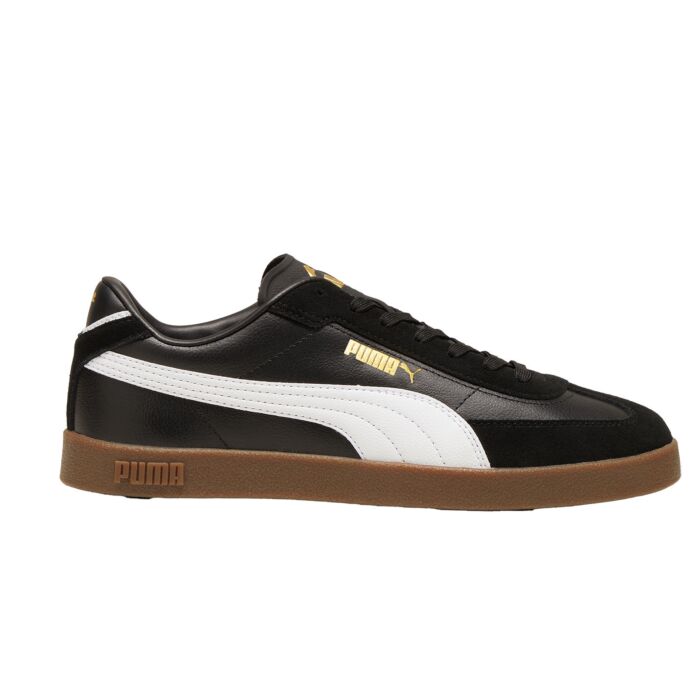 Puma Club II Era Sneaker für Sie und Ihn im Retro-Look schwarz