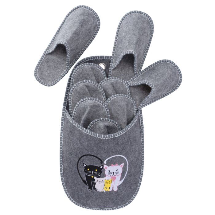 Gäste Hausschuhe aus pflegeleichtem Wollfilz main product photo