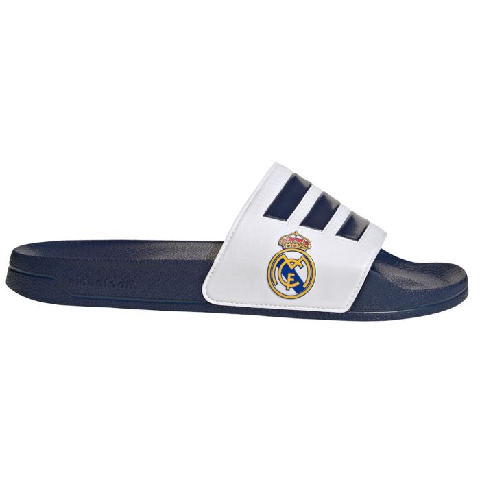 Image of Adidas Adilette von ihrem Lieblings-Fussballverein weiss-blau, 46 bei Lehner Versand Schweiz