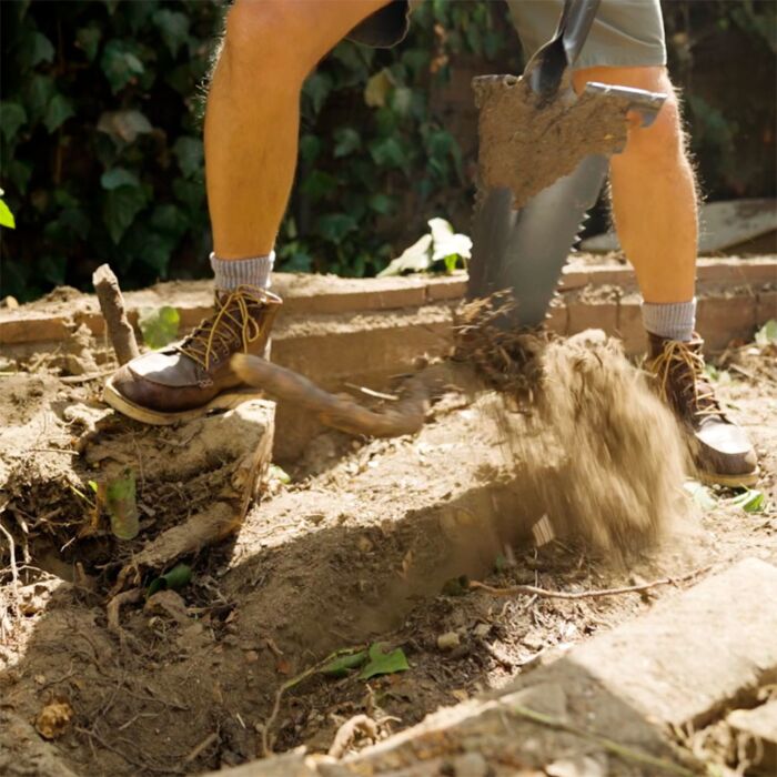 Bêche Hammersmith Rayzer Shovel tout-en-un pour le jardinage