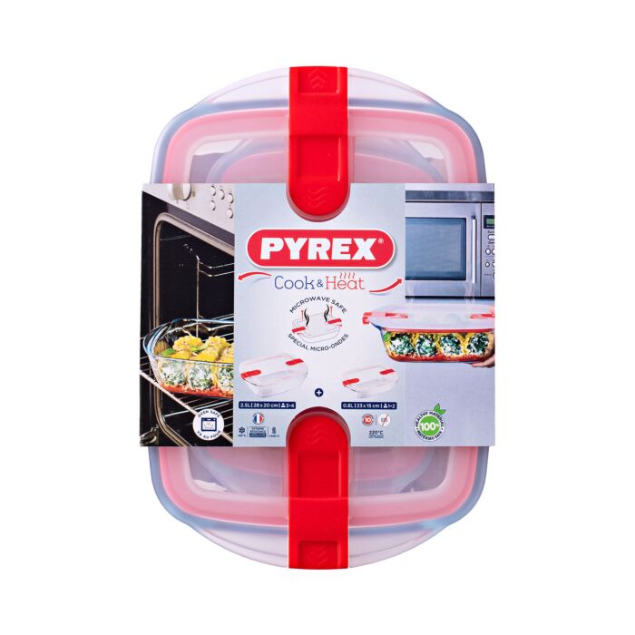 Lunchbox, 2er Set, von Pyrex