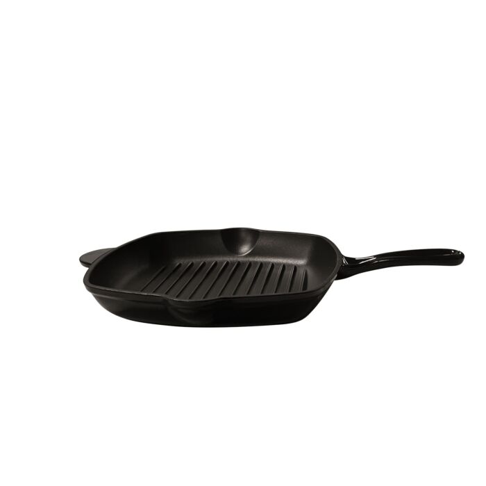Lunasol Gusseisen-Grillpfanne emailliert