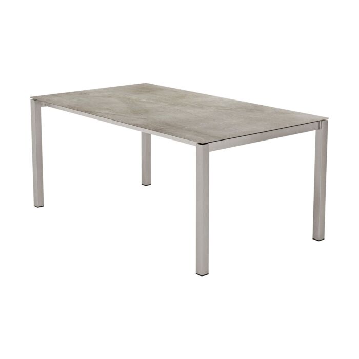 Table de jardin Kreta-Grey avec plateau Dekton