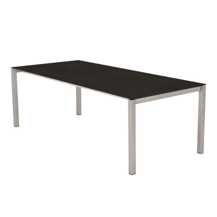 Gartentisch mit Dektonplatte Dark Moon