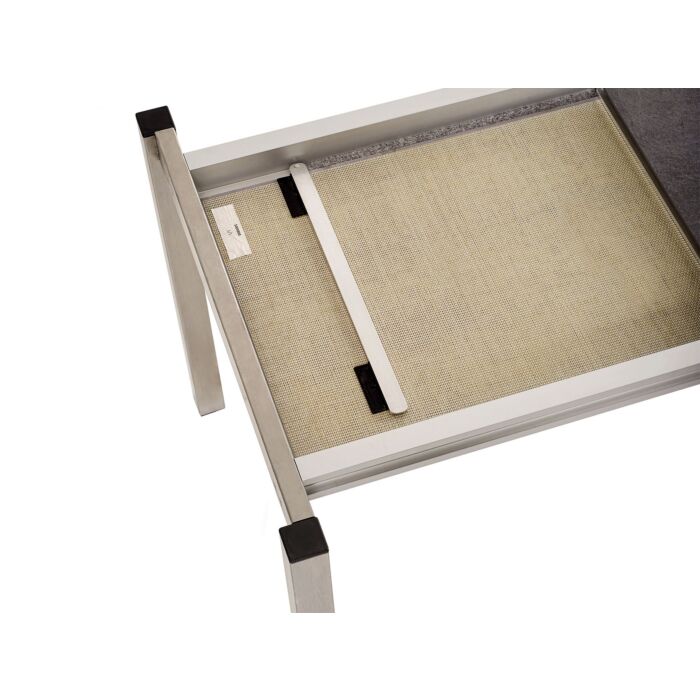 Table de jardin à rallonge Kreta-Grey avec plateau Dekton