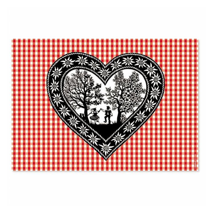 Papiertischset Swiss Tradition
