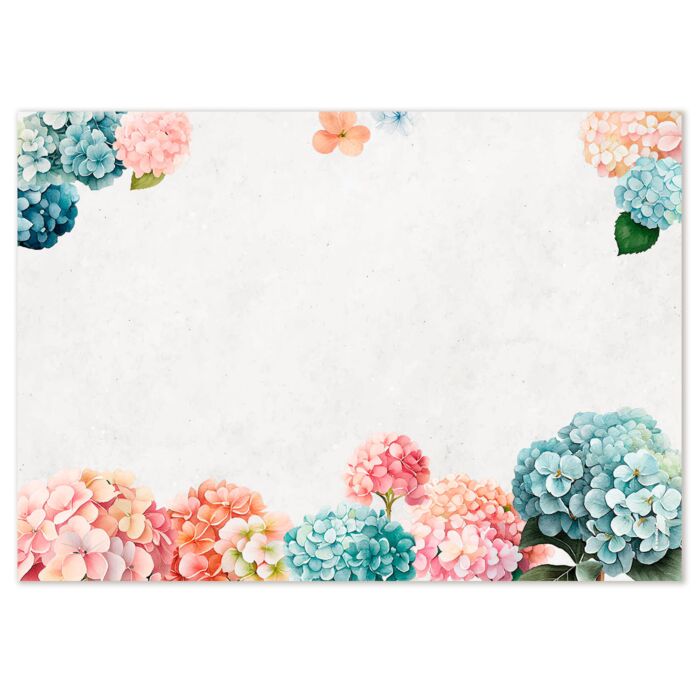 Sets en papier Hortensia