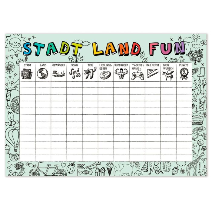 Sets en papier Family-Time