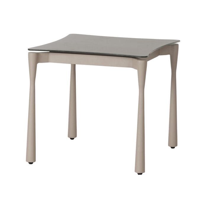 Table d'appoint Flyer avec plateau en verre impression 3D