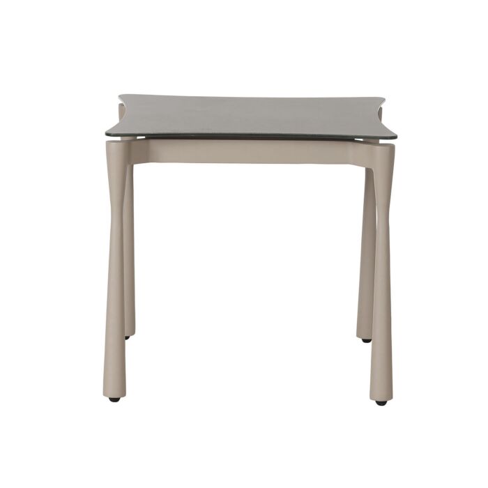 Table d'appoint Flyer avec plateau en verre impression 3D