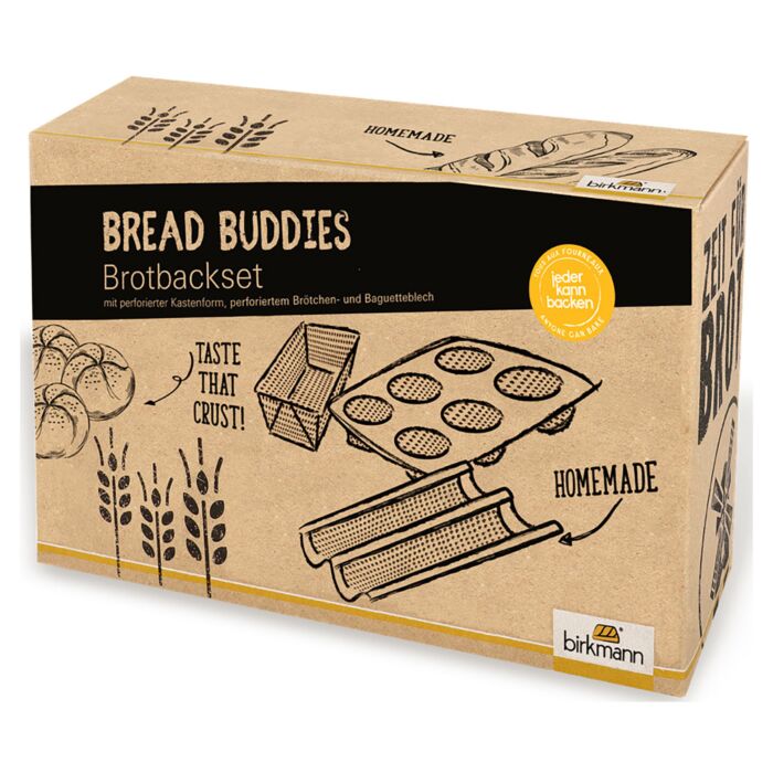 Set de boulangerie Birkmann Bread Buddies, 3 éléments