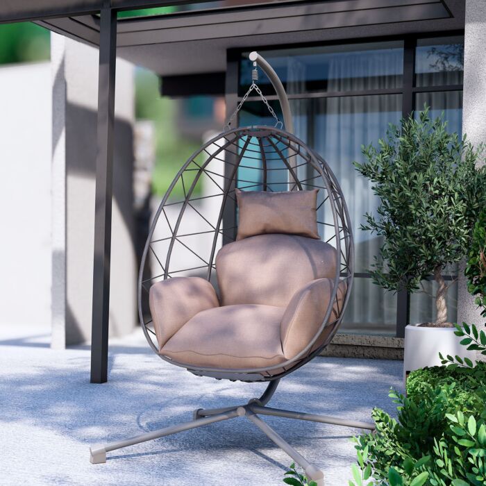 Fauteuil suspendu Dominik, pliable