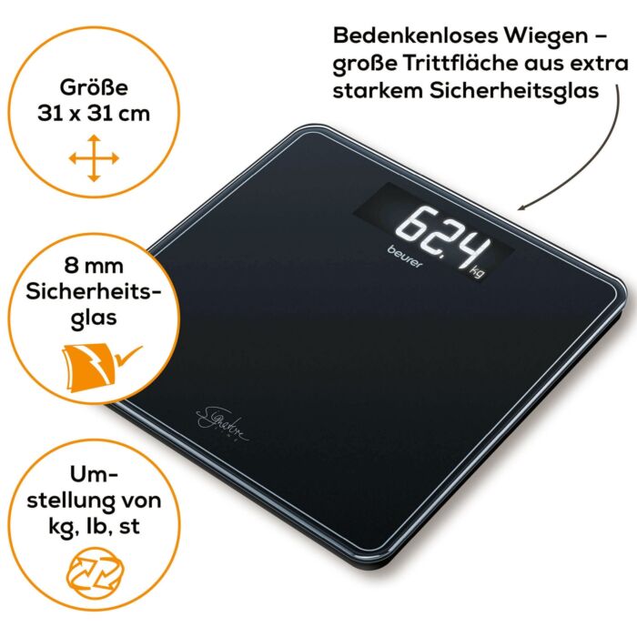 Pèse-personne numérique Beurer GS 400