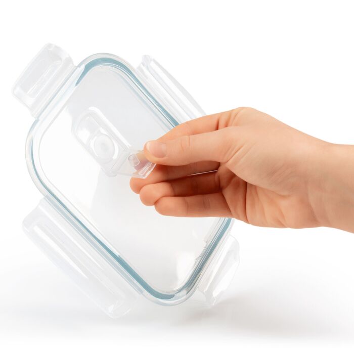 Gourmetmaxx Frischhaltedosen Klick-It 3-er Set