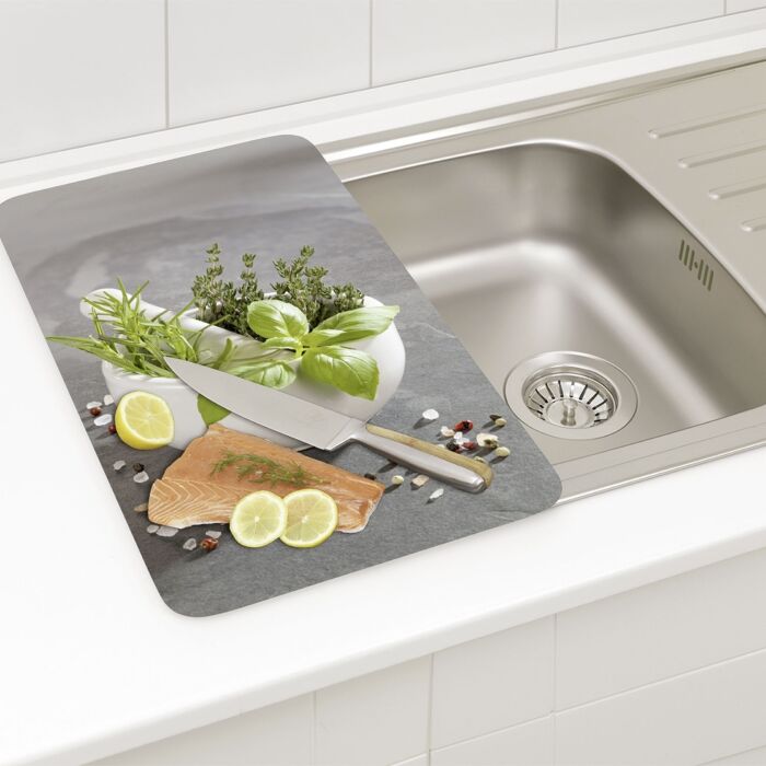 2 plaques de recouvrement en verre Aromates