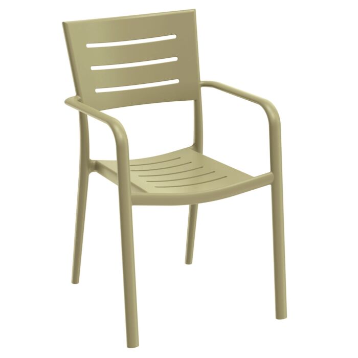 Garniture de bistro Orla, en plastique recyclé