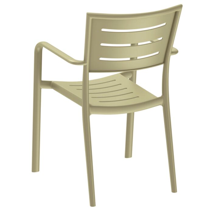 Garniture de bistro Orla, en plastique recyclé