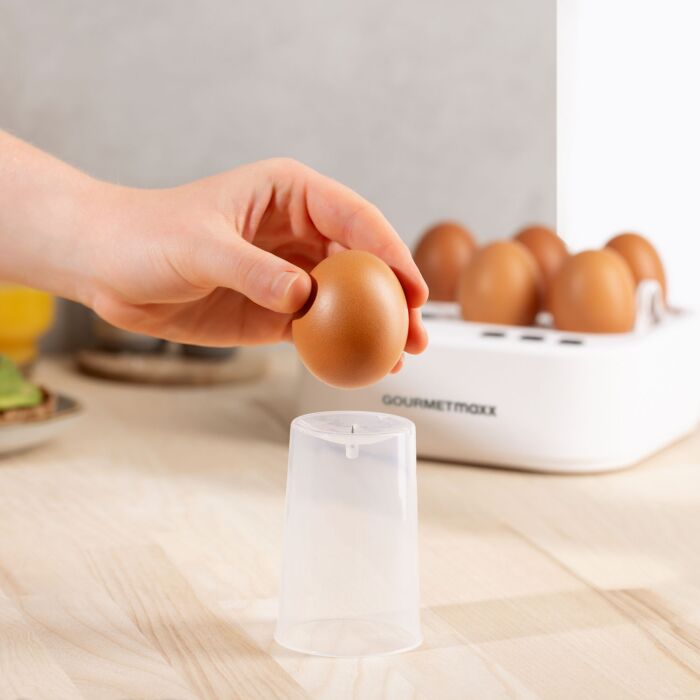 Cuiseur Gourmetmaxx pour 1 à 6 œufs