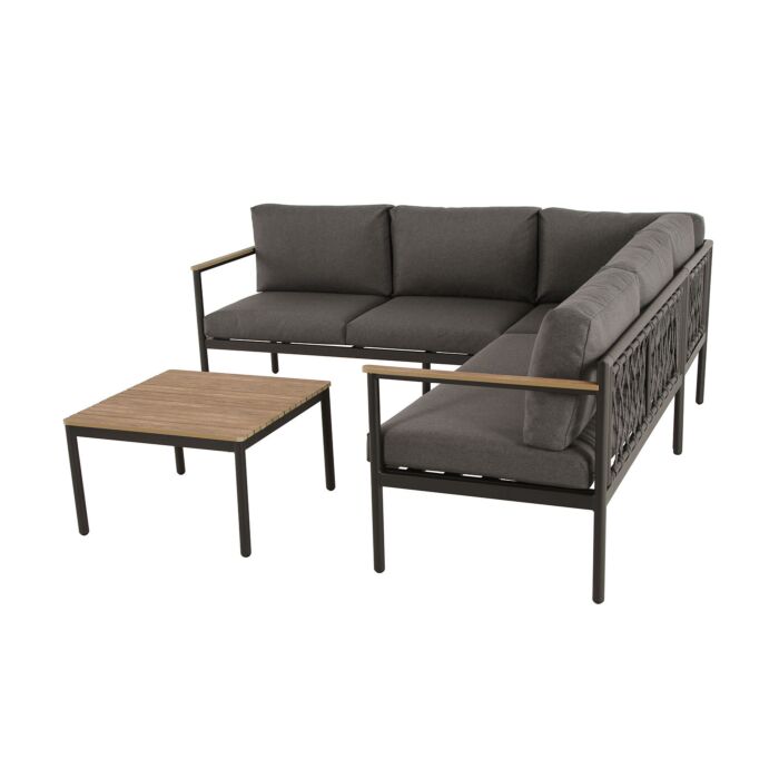 Eck-Lounge Julia mit Loungetisch