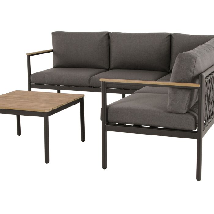 Eck-Lounge Julia mit Loungetisch