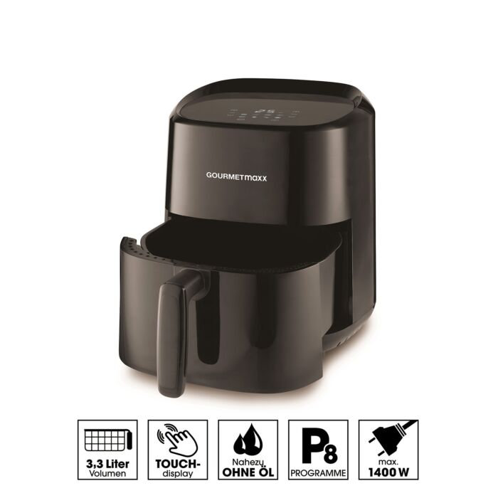 Gourmetmaxx Heissluft-Fritteuse Digital 3.3 Liter main product photo