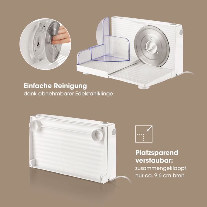 Trancheuse Gourmetmaxx, 150 W