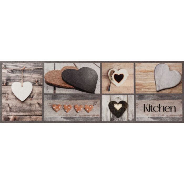 Küchenläufer Cook&Wash Hearts Kitchen 50x150 cm