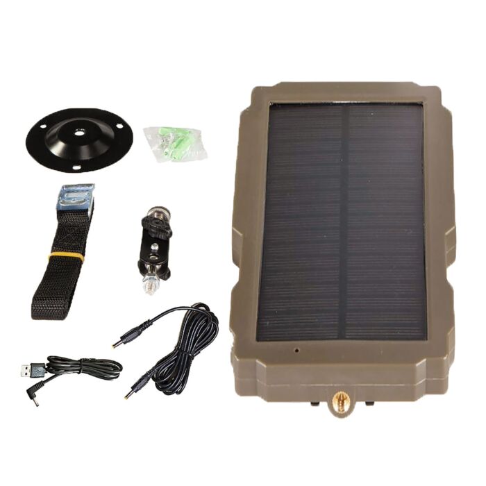 Solarpanel mit integriertem Akku