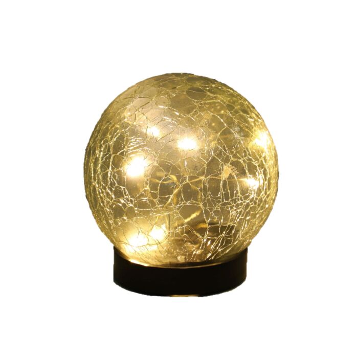 LED-Solar-Laterne Cristal Kugel