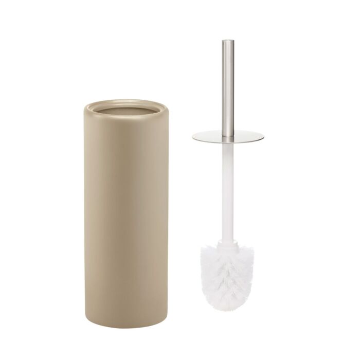 Garniture brosse de WC diaqua Zylo en céramique mate
