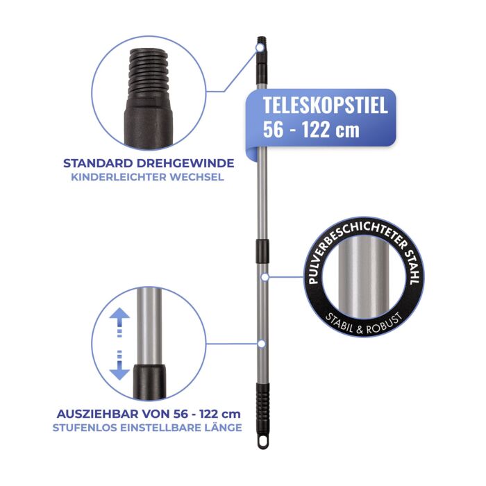 Désherbeur Manuel De 35 Cm Avec Manche - Outil De Désherbage Manuel