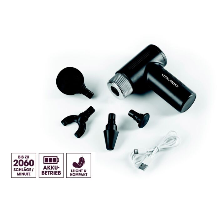 Pistolet de massage Vitalmaxx Mini Gun