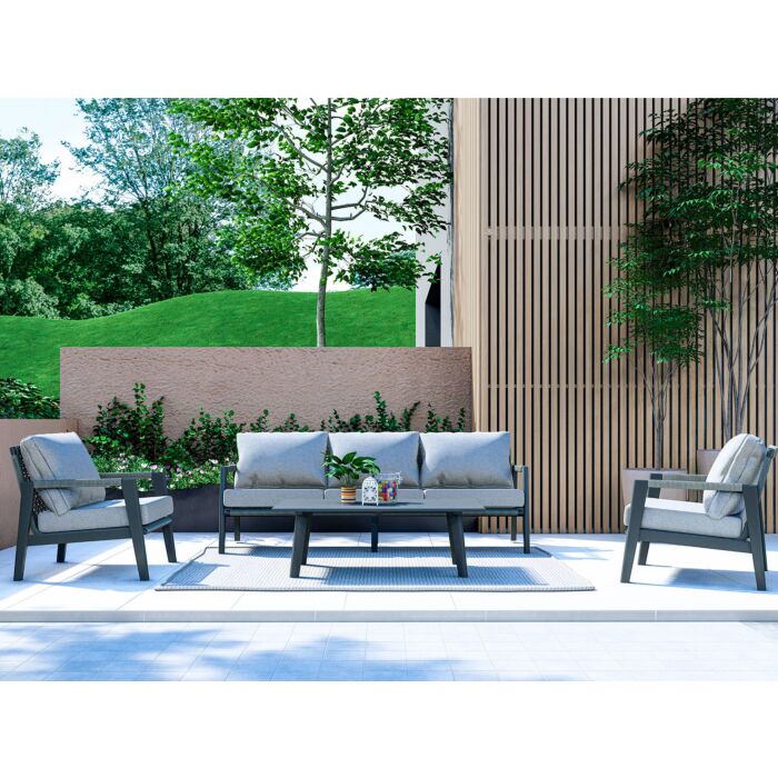 Lounge-Set 4-teilig