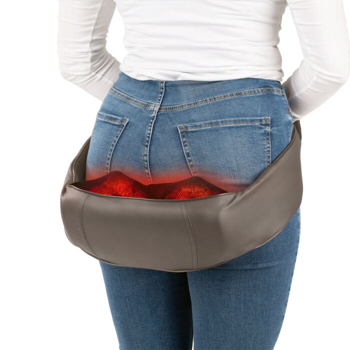 Masseur Shiatsu à accu de Vitalmaxx avec fonction chauffante