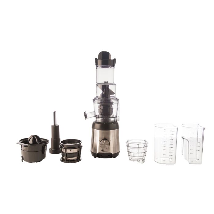 Ohmex schonender Entsafter aus Edelstahl main product photo