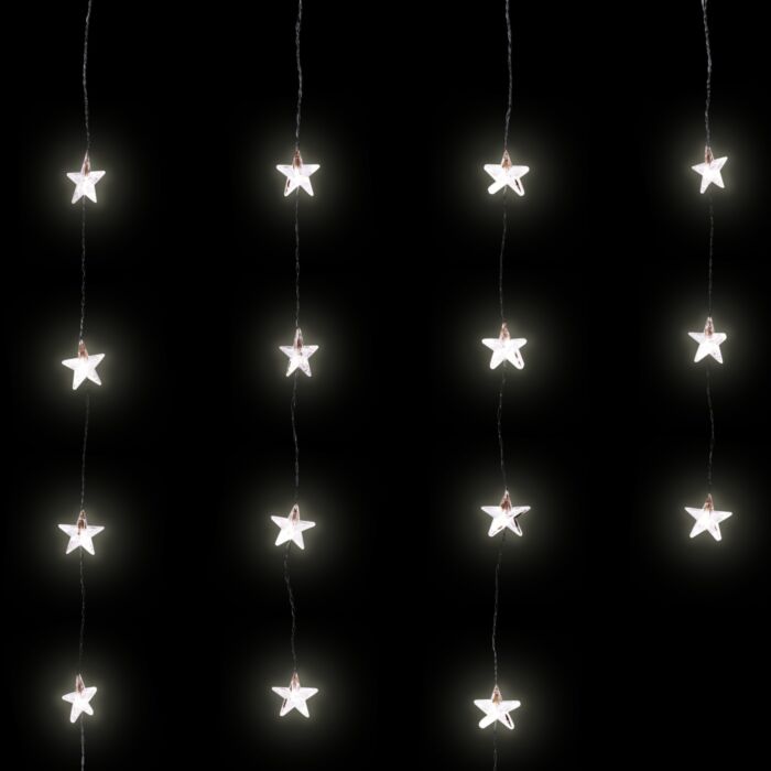 Lichtervorhang Sterne, 100 LED