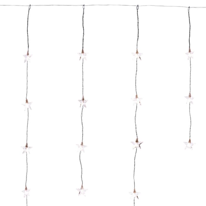 Lichtervorhang Sterne, 100 LED