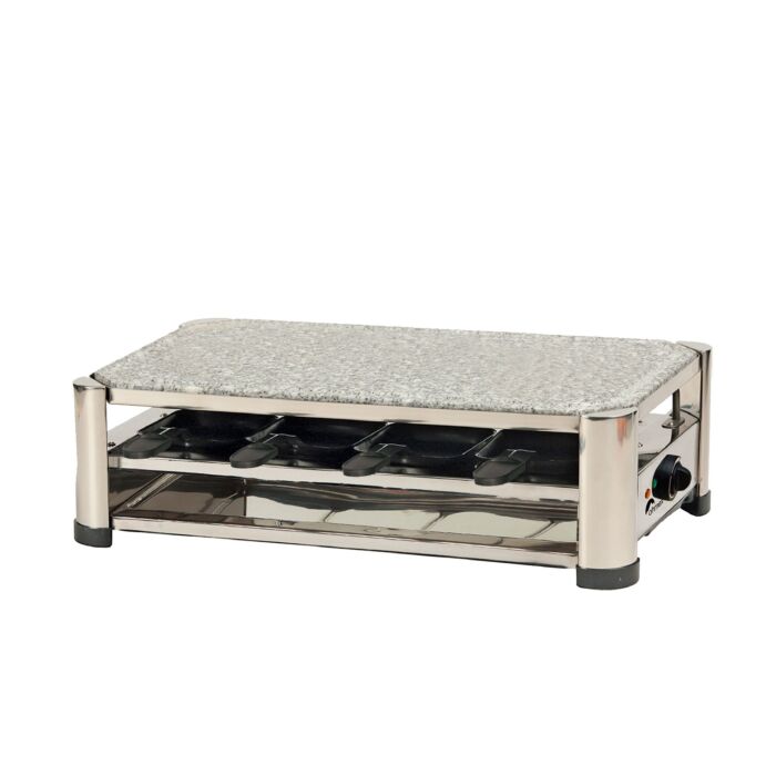 Four/gril à raclette Ohmex 3-en-1, pour 8 personnes