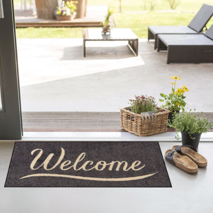 Türvorlage Simply Welcome 30x75 cm