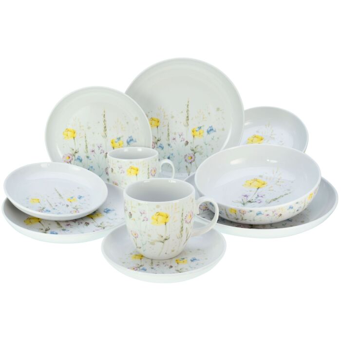 Geschirr-Set Wiesenblumen 10-teilig main product photo